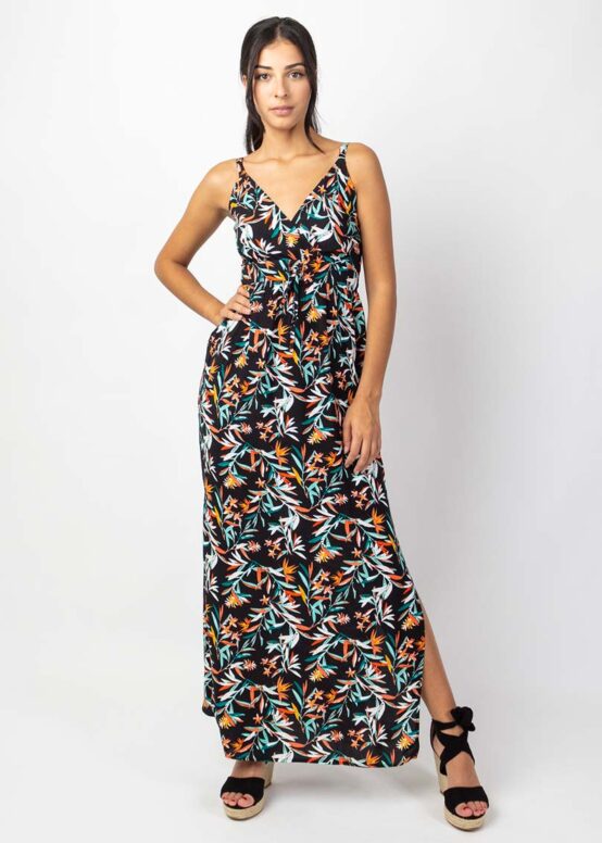 Robe Longue GLORIA Imprimé Bélize