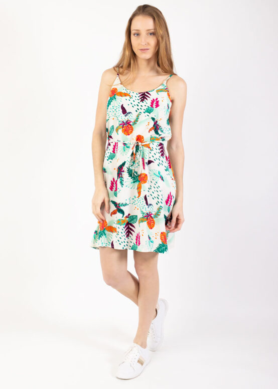 Robe Théa Imprimé Rio Blanc