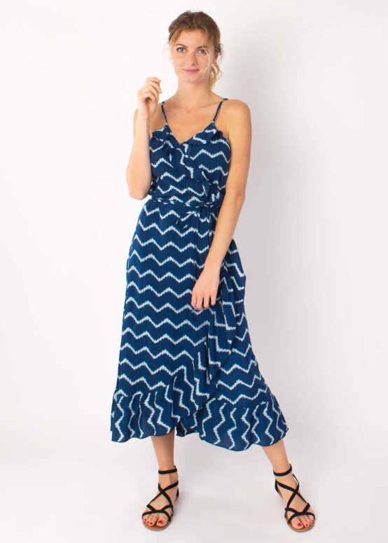 Robe Longue SACHA Marine
