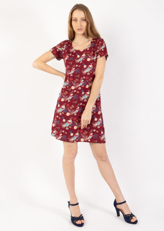 Robe NATALIA Imprimé Narcisse