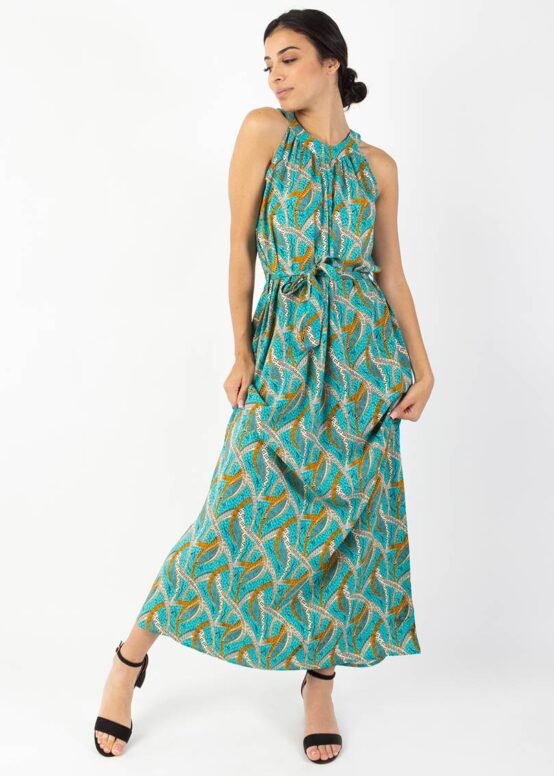 Robe Frida Savane Bleu