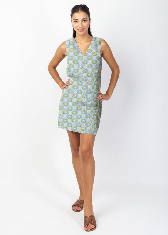 Robe DIANA Imprimé 33 Vert-0