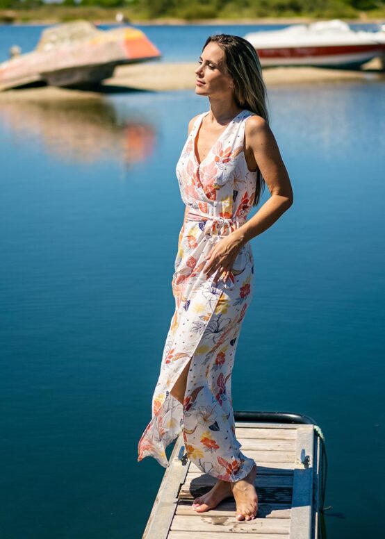 Robe Longue MELINDA Imprimé Althéa